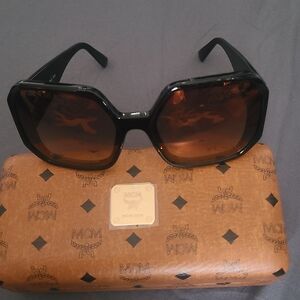MCM Black and Brown Women's Sunglasses